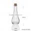 120ml clear glass diffuser bottle with cork stopper