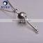 wedding jewelry 8--9mm best gift black tahitian pearl pendant