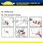CALIBRE 6 Suction Pad Clamps Universal Vacuum Clamp