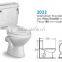 Sanitary ware cheap ceramic washdown two piece toilet