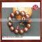 Promotional Wood Bracelet, Promotional Wood Charm Bracelet, Wood Beads Charm