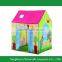 Pink Beautiful Little House Printing Girl Play Tent Indoor House Toy