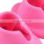 2015 pink color plastic base nail polish bottle holder