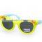 Lovely OEM frame cute girls custom logo retro kids sunglasses