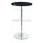 2016 Modern style stainless steel and marble top dining table