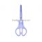 2016 new style red sharp student safety scissors