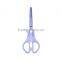 2016 new style red sharp student safety scissors