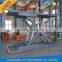 in floor hydraulic garage mid rise car lift