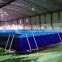Metal Frame Square Blue Inflatable Swimming Pool, Inflatable Water Pool, Plastic Swimming Pool