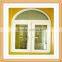 pvc arch windows/round pvc window/swing windows