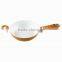 Aluminum Non Stick Ceramic Deep Wok With Double Handles