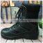 Factory price black leather waterproof army tactical military boot and shoes