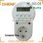 Hot Sell 16A/230V LCD Digital Timer Socket with European Plug