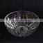 Hot sale unique large clear glass salad bowls