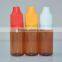 hot selling amber plastic bottle with long thin tip  China