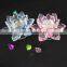 blue lotus flower apperance crystal gifts for Christmas