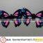 2015 new design !Felt butterfly mask ,party mask with black elastic band for girls
