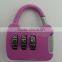 New 3 Dial Digit Combination Suitcase Luggage Metal Code Password Lock Padlock
