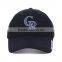 curved brim high quality adjustable custom 6 panel embroidery sport hat wholesale