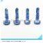 High quality Screws Fine thread Phillips Head Blue zinc Galvanized Self-drilling screws