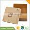 luxury personalized kraft paper box packaging