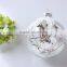 Christmas Item Glass Newest Type Unique Shape Christmas Ball Ornament With Cap