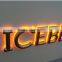 Acrylic letters led backlit