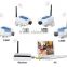 cheap 4 channels Digital Wireless home office Security cctv cameras kit