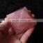 Precious High Quality Natural Rose Crystal Stone Pyramids For Sale Decor