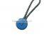 Custom rubber round cord puller with brand logo
