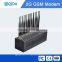 Multi sim card wireless gsm modem 16 ports support voice broadcasting with voice software with storage function