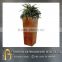 Customized retro wrought steel planter china manufacturer supplier steel flower planter