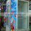 228L refrigeration equipment glass door display showcase