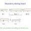 Pvc Foam Skirting Board Kitchen Plinth /decorative Outdoor Skirting Board Mould