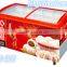 Best seller single-temp commercial sliding glass door chest freezer