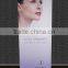Advertising aluminum roll up display stand, small base roll up standees, customized exhibition roll up banner