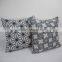 Linen/cotton plain throw cushion home decor pillos cover New design geometric printing cushion