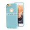 Multi colors TPU Material electroplating PC camera full protective anti-throw phone case cover for iface iPhone 6 / 6s