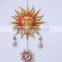 handpainted metal butterfly wind chime for home decoration