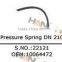 SCHWING pressure spring DN220 OEM 10181917 for putzmeister concrete pump spare parts SANY CIFA JUNJIN IHI ZOOMLION