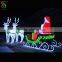 Outdoor Motif Acrylic Reindeer Sleigh Light