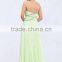 Glamourous Green Strapless Floor Length Long Dress With Appliqued And Beaded Plus Size Evening Dress In Guangzhou