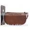 Customized leather coin key zipper wallet mini pouch