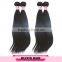 Wholesale 7a unprocessed Peruvian virgin hair sliky straight hair extension cheap real human hair extension