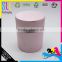 manufacture handmade paper packaging custom silk round boxes