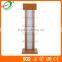 Elegant Wooden Base Glass Shelf Cheap Display Case