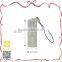 Luxury golden screen printing lipstick with hanging loop