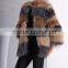 FU20 High quality fox fur coat