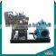 Skid mounted dewatering 6" water diesel pump