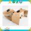 Promotion cheap paper 3D video glasses, OEM google cardboard 3D glasses